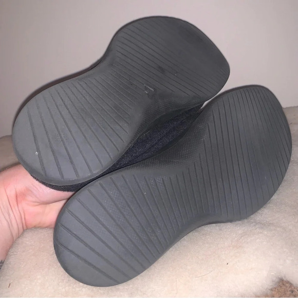 Allbirds Black Merino Wool Sneakers Minimalist Comfort 9 - Picture 7 of 9